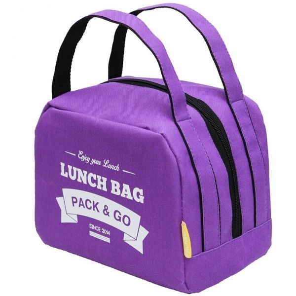 Термосумка Pack&Go Lunch Bag Zip 6 л Фиолетовый (LB608) LB608 фото