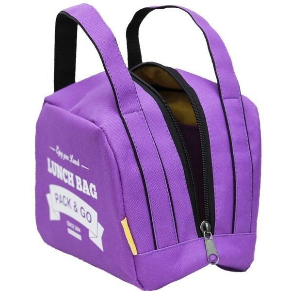 Термосумка Pack&Go Lunch Bag Zip 6 л Фиолетовый (LB608) LB608 фото