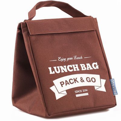 Термосумка Pack&Go Lunch Bag M 5 л Коричневый (LB304) LB304 фото