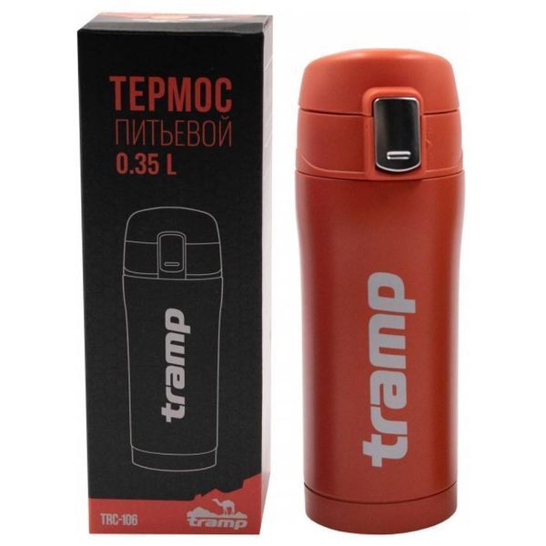 Термос Tramp 350 мл Оранжевый (UTRC-106-orange) UTRC-106-orange фото