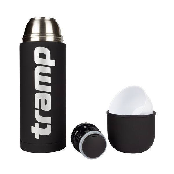 Термос Tramp Soft Touch 1200 мл Чёрный (UTRC-110-black) UTRC-110-black фото