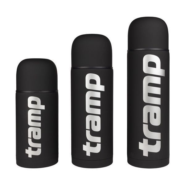 Термос Tramp Soft Touch 1000 мл Чёрный (UTRC-109-black) UTRC-109-black фото
