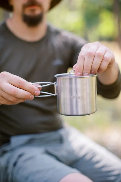 Кружка Tribe Camping Cup T-FA-0012 металева T-FA-0012-metal фото