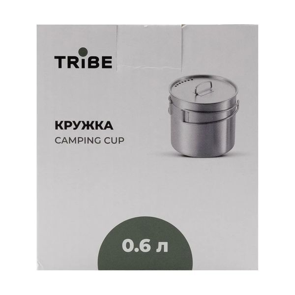 Кружка Tribe Camping Cup T-FA-0012 металева T-FA-0012-metal фото