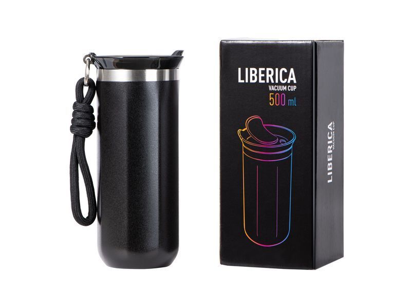 Термочашка LIBERICA 500 мл Чорний PG-210410 фото