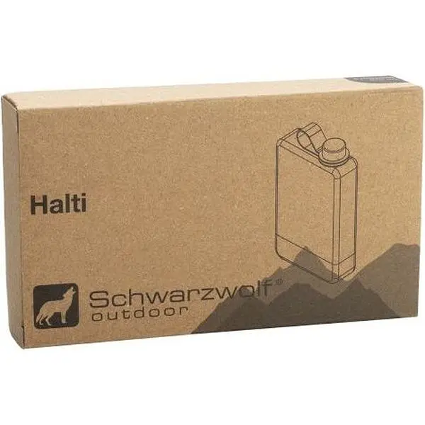 Фляга Schwarzwolf Halti 266 мл Черный (F5001100AJ3) F5001100AJ3 фото