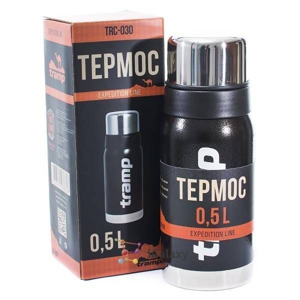Термос Tramp Expedition Line 500 мл Черный (UTRC-030-black) UTRC-030-black фото