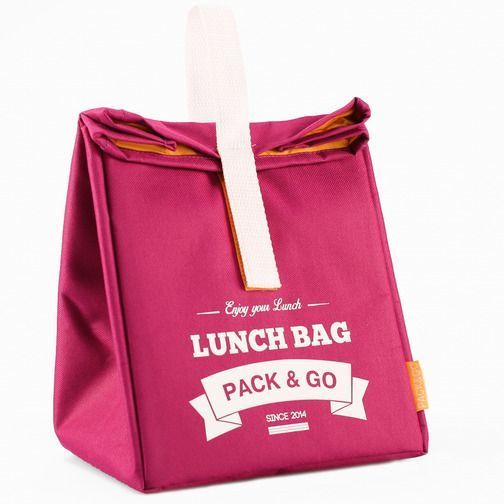 Термосумка Pack&Go Lunch Bag L 8 л Ягодный (LB210) LB210 фото