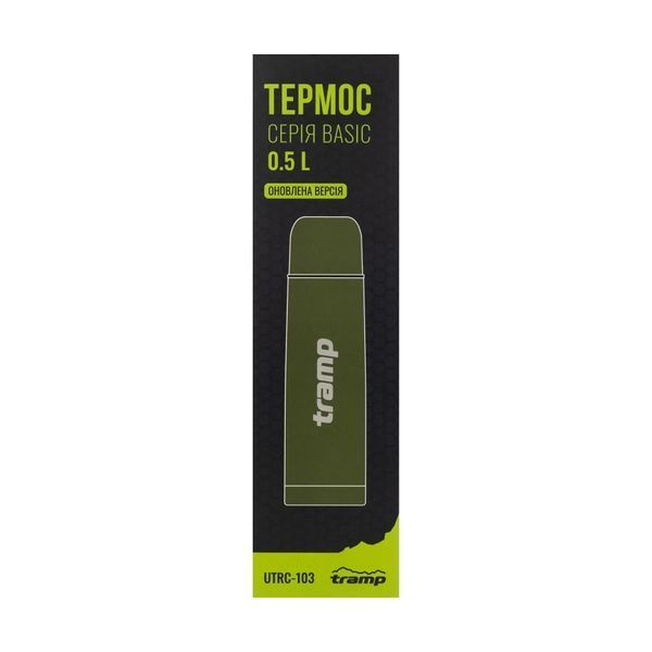 Термос Tramp Basic 0.5 л оливковий UTRC-103-Olive фото