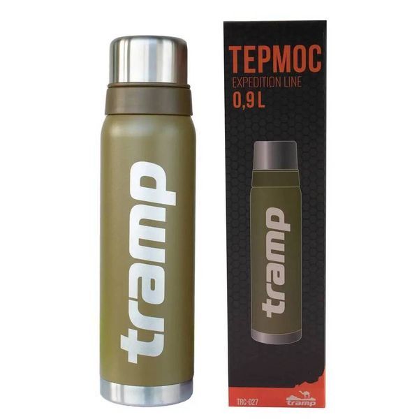 Термос Tramp Expedition Line 900 мл Оливковый (UTRC-027-olive) UTRC-027-olive фото