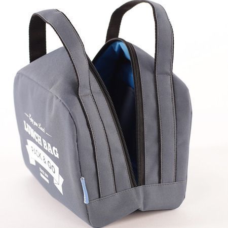 Термосумка Pack&Go Lunch Bag Zip 6 л Серый (LB607) LB607 фото