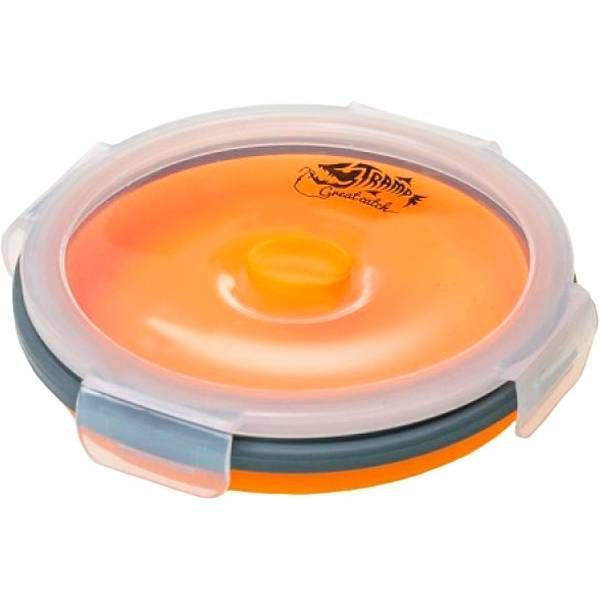 Контейнер складной для еды Tramp 800 мл Оранжевый (TRC-087-orange) UTRC-087-orange фото