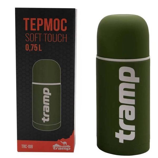 Термос Tramp Soft Touch 750 мл Хакі (UTRC-108-khaki) UTRC-108-khaki фото