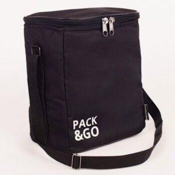 Термосумка Pack&Go Lunch Bag Multi 8 л Черный (LB701) LB701 фото