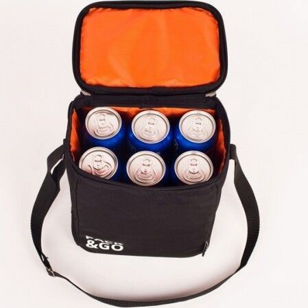 Термосумка Pack&Go Lunch Bag Multi 8 л Черный (LB701) LB701 фото