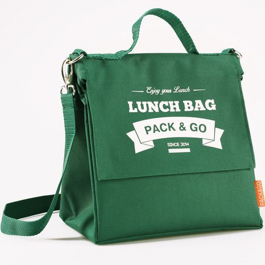 Термосумка Pack&Go Lunch Bag L+ 9 л Зеленый (LB102) LB102 фото