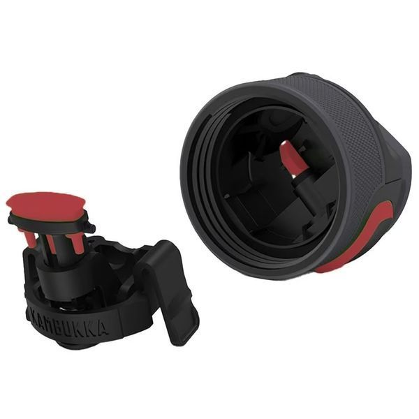 Термопляшка Kambukka Elton Insulated 750 мл Чорно-червоний 11-03013 фото