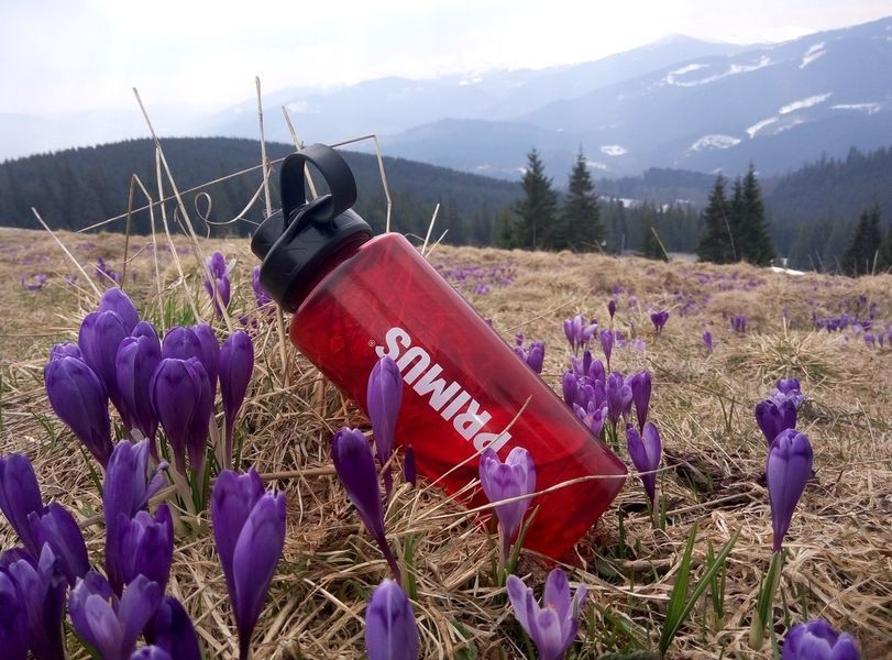 Фляга Primus TraiLBottLe Tritan 1000 мл Красный (740125) 740125 фото