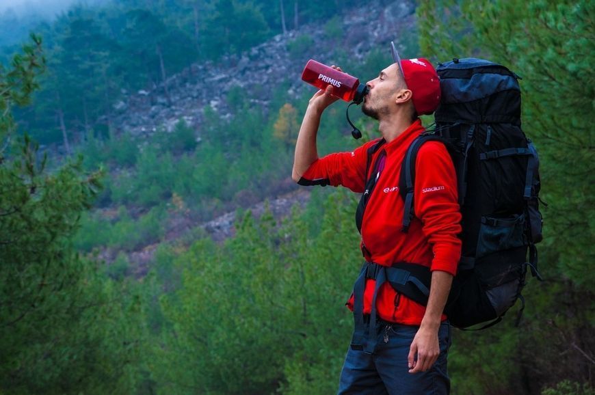 Фляга Primus TraiLBottLe Tritan 1000 мл Красный (740125) 740125 фото