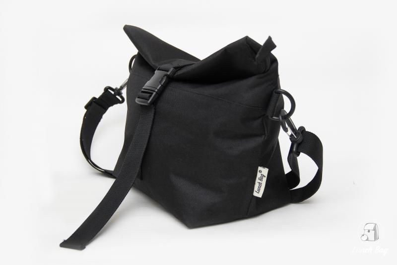 Термосумка Lunch bag XL чорна LB302 LB302XL фото