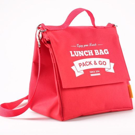 Термосумка Pack&Go Lunch Bag L+ 9 л Красный (LB107) LB107 фото