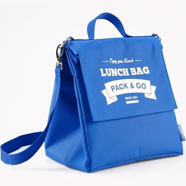 Термосумка Pack&Go Lunch Bag L+ 9 л Голубой (LB104) LB104 фото