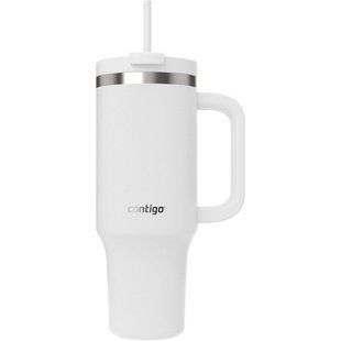 Термостакан с трубочкой Contigo Tumbler Streeterville 1182 мл Salt (2212751) 2212751 фото