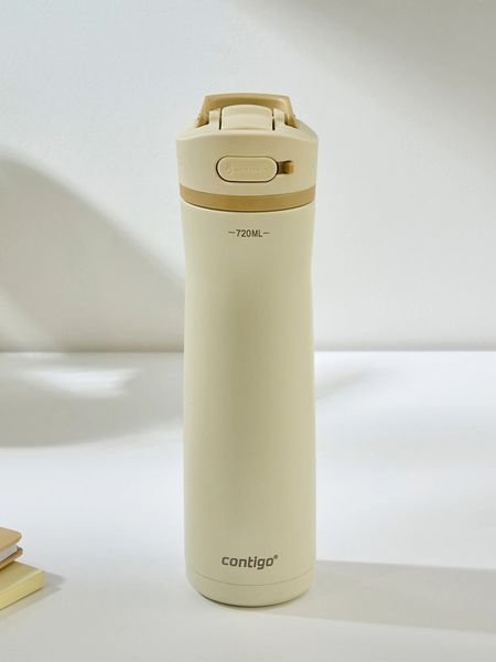 Термопляшка Contigo Ashland Chill 2.0 720 мл Oatmilk (2264156) 2264156 фото
