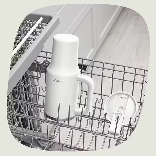 Термостакан с трубочкой Contigo Tumbler Streeterville 1182 мл Salt (2212751) 2212751 фото