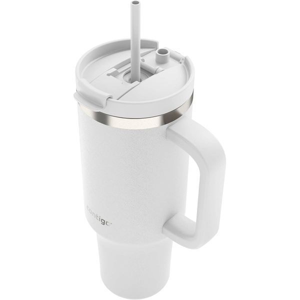 Термостакан с трубочкой Contigo Tumbler Streeterville 1182 мл Salt (2212751) 2212751 фото