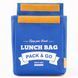 Термосумка Pack&Go Lunch Bag M 5 л Голубой (LB305) LB305 фото 2