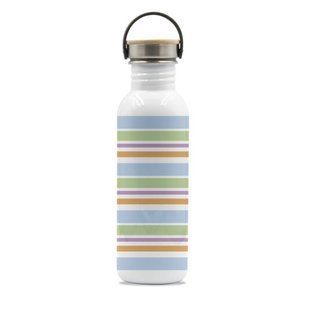 Бутылка для воды Laken Basic Steel Bamboo Drinklife 750 мл (DLBSB7BA) DLBSB7BA фото