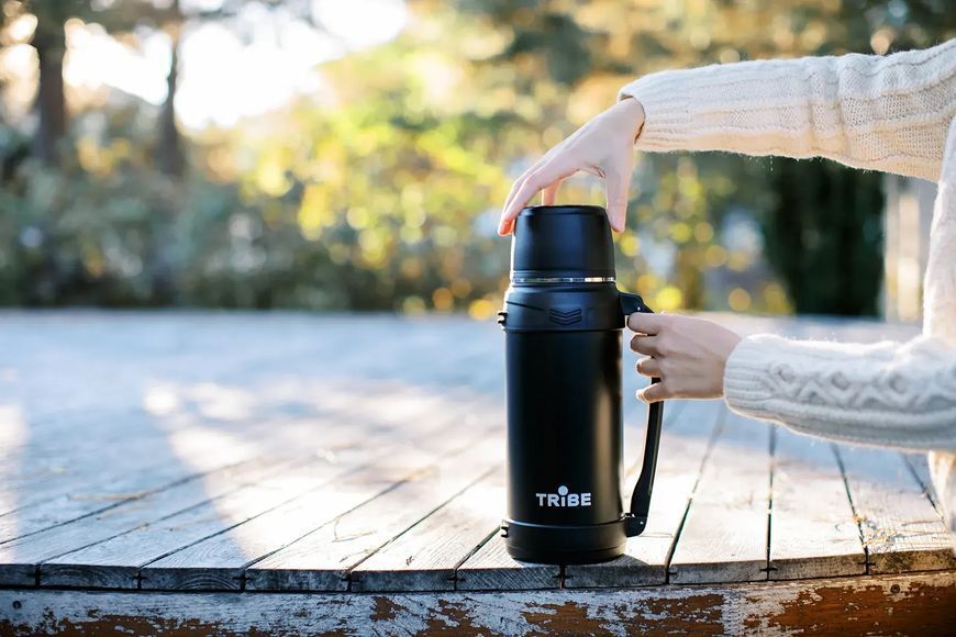 Термос Tribe Family Line 2.5 л чорний T-DG-0002-black фото