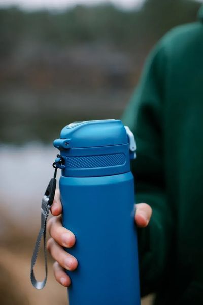 Термокружка Tribe Urban 0.6 л синя T-DD-0013-blue фото