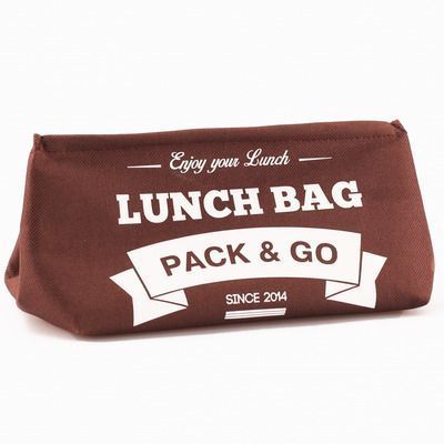 Термосумка Pack&Go Lunch Bag S 2 л Коричневый (LB404) LB404 фото
