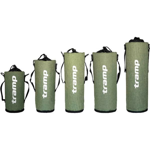 Термочехол Tramp Soft Touch 1000 мл Оливковый TRA-293-olive-melange фото
