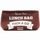 Термосумка Pack&Go Lunch Bag S 2 л Коричневый (LB404) LB404 фото 2