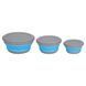 Набор складных мисок Summit Pop Bowl Set Blue/Grey (3 шт.) 666066 фото 2