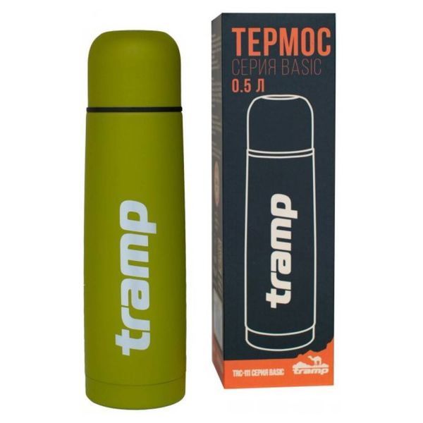 Термос Tramp Basic 500 мл Оливковий (UTRC-111-olive) UTRC-111-olive фото