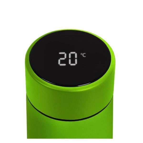 Термос ZIZ Smart із сенсорним дисплеєм зелений 500 мл 541103 фото