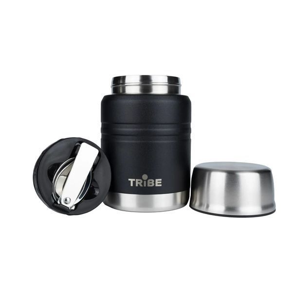 Термос пищевой Tribe Food Jar T-DE-0022 Black 0.45 л T-DE-0022 фото