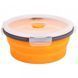 Контейнер складной для еды Tramp 550 мл Оранжевый (TRC-088-orange) TRC-088-orange фото 1
