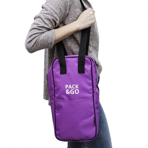 Термосумка Pack&Go Bottle Bag 7 л Фиолетовый (BB101) BB101 фото