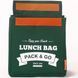 Термосумка Pack&Go Lunch Bag M 5 л Зеленый (LB302) LB302 фото 2