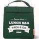 Термосумка Pack&Go Lunch Bag M 5 л Зеленый (LB302) LB302 фото 1